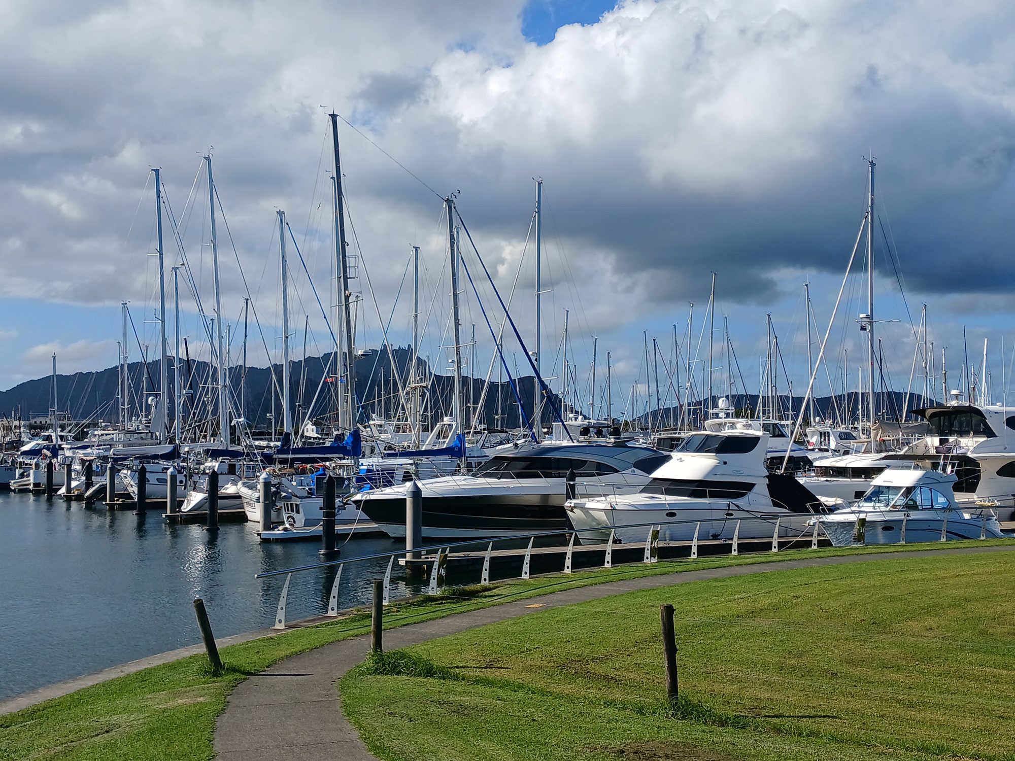 Marina in Northland where Manaia Marine services vessels